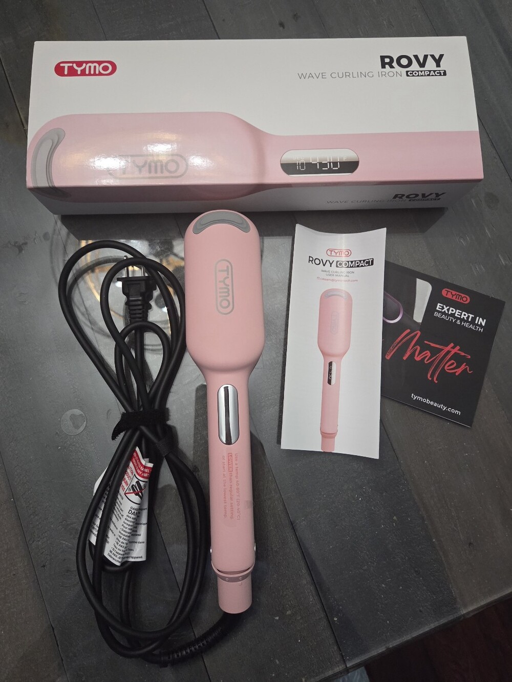 TYMO Rovy Wave Curling Iron Compact